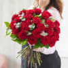 Media 1 - 24 Red Rose Hand-Tied.