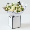 Media 1 - Beautifully Simple White Flower Bouquet.