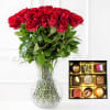 Media 1 - 15 roses and a box of chocolates