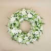 Media 1 - Funeral wreath in white tones