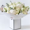 Media 1 - Beautifully Simple Showstopper White Flower Bouquet.