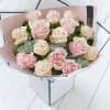 Media 1 - Beautifully Simple Pink Rose Bouquet.