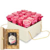 Media 1 - Flowerbox «Lucerne» (20 cm) with Bee-Family Swiss blossom honey