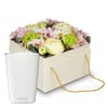 Media 1 - Boîte à fleurs «Madeira» (15 cm) avec gobelet de SIGG NESO Cup Pure Ceram White 0.3L