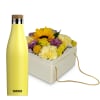 Media 1 - Flowerbox «Arles» (15 cm) with SIGG water bottle Meridian Ultra Lemon 0.5L