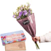Media 1 - Blooms for you «Meghan» mit Munz Schoggi-Tafel «Happy Birthday»