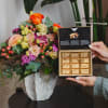Media 4 - Blumenstrauss «Geburtstag» mit Avelines Pralinés von Maestrani