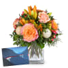 Media 1 - Flower bouquet «Magical Advent Season» with CHF 25.- gift voucher from the Rhaetian Railway