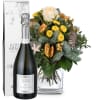 Media 1 - Blumenstrauss «Goldene Winterfreude» mit Prosecco Albino Armani DOC (75 cl)