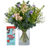Media 1 - Flower bouquet «Meadow Dream» with a CHF 50.- voucher for the musical «Romeo & Julia»