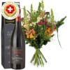 Media 1 - Frühsommerstrauss mit Schweizer Blumen mit Amarone Albino Armani DOCG (75 cl)