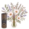 Media 1 - Mazzo di fiori di prato «Arioso & Leggero» in tonalità pastello con mandorle Gottlieber al cacao