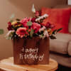 Media 6 - Flower bag «Happy Birthday» - in bright colors