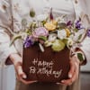 Media 2 - Borsa di fiori «Happy Birthday» - in colori freschi