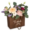 Media 1 - Flower bag «Thank you!» - in delicate colors