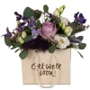 Media 5 - Flower bag «Get well soon!» - in shades of purple