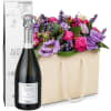 Media 1 - Flower bag «Lavender» with Prosecco Albino Armani DOC (75 cl)