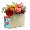 Media 1 - Flower bag «Pure Joy» with a CHF 50.- voucher for the musical «Romeo & Julia»