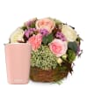 Media 1 - Ein Korb voll Poesie mit Rosen mit SIGG Trinkbecher NESO Cup Pure Ceram Pink 0.3L