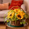 Media 5 - Sunflower arrangement with Swiss flowers