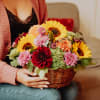 Media 2 - Autumn arrangement with Swiss flowers