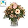 Media 1 - Doux bouquet de saison avec roses de Fairtrade Max Havelaar