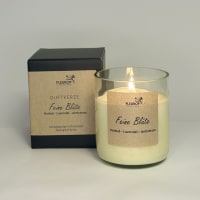 Duftkerze "Feine Blüte" - Herbal-Lavendel-Antistress