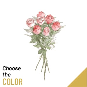 Media 1 - 7 Roses Short Stemmed
