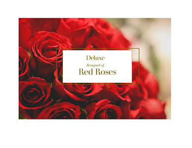 Media 1 - Deluxe Roses bouquet