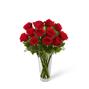 Media 1 - Long Stem Red Rose Bouquet
