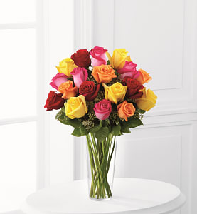 Media 1 - Bright Spark Rose Bouquet