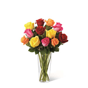 Media 1 - Bright Spark Rose Bouquet