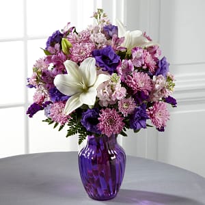 Media 1 - Shades of Purple Bouquet