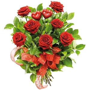 Media 1 - Two hearts bouquet