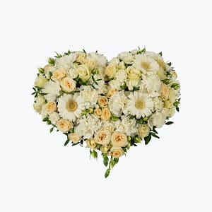 Media 1 - Funeral Heart w ribbon 248014