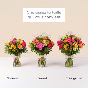 Media 5 - Colorful bouquet and candle - Tutti frutti