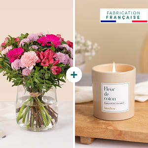 Media 1 - Pink Powdery softness and candle