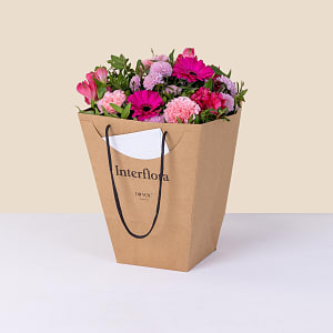 Media 1 - Pink powdery softness and flower bag