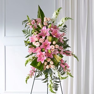 Media 1 - Elegant Embrace Standing Spray