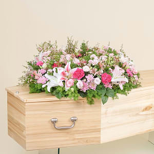 Media 2 - Pink Funeral Wreath