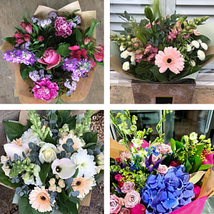 Media 1 - Hand-tied Bouquet.
