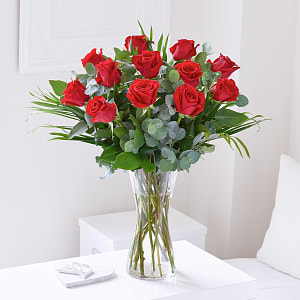 Media 1 - 12 Long Stem Roses.