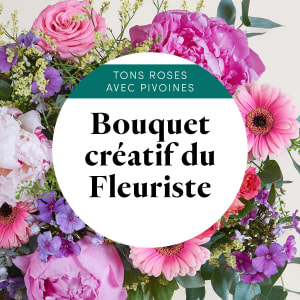 Florist creation - Pink with peonies