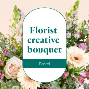 The pastel florist\'s bouquet - Bouquet du fleuriste pastel