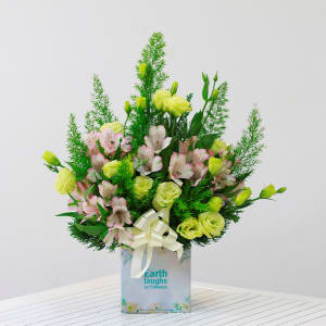 Media 2 - Lime and Pink Flowers