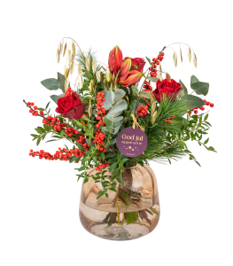 Classic Christmasbouquet Red Small 240501