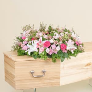 Media 2 - Pink Funeral Wreath