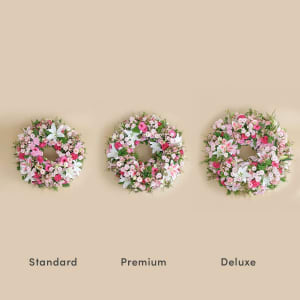 Media 3 - Pink Funeral Wreath