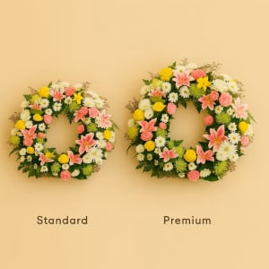 Media 2 - Multicolored Funeral Wreath
