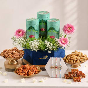 Media 1 - Meenakari Elegance Rakhi Hamper